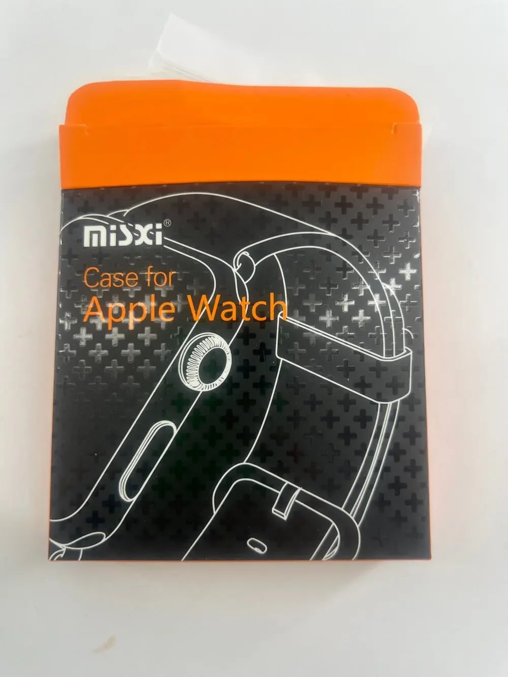 Misxi Apple Case for Watch one clear one Black New